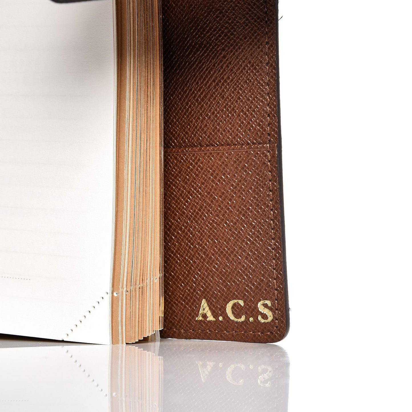 Monogram Large Ring Agenda Cover