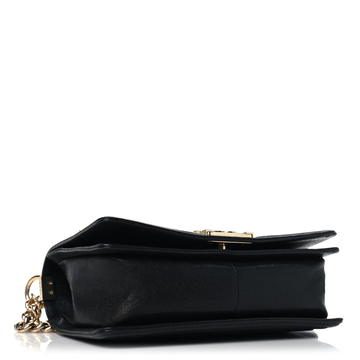 Chanel Caviar Chevron Quilted Medium Boy Flap Black 4 of 10