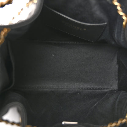 Chanel Caviar Quilted Small Chanel 25 Handbag Black 5 of 10