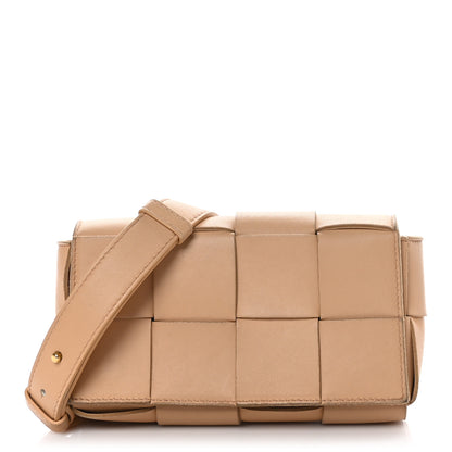 Bottega Veneta Nappa Maxi Intreccio The Belt Cassette Bag Almond 1 of 10