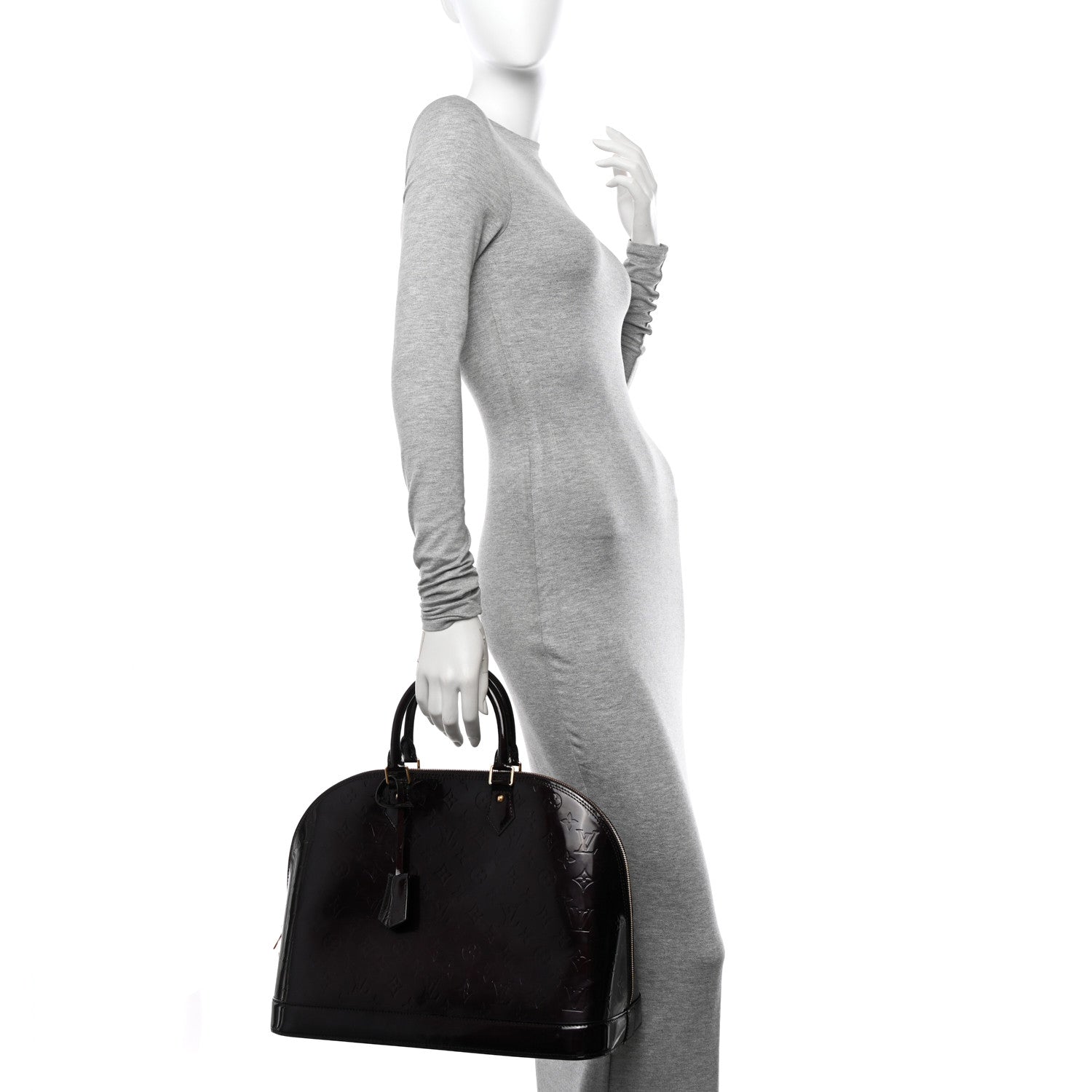 Louis Vuitton Vernis Alma GM Amarante 2 of 11