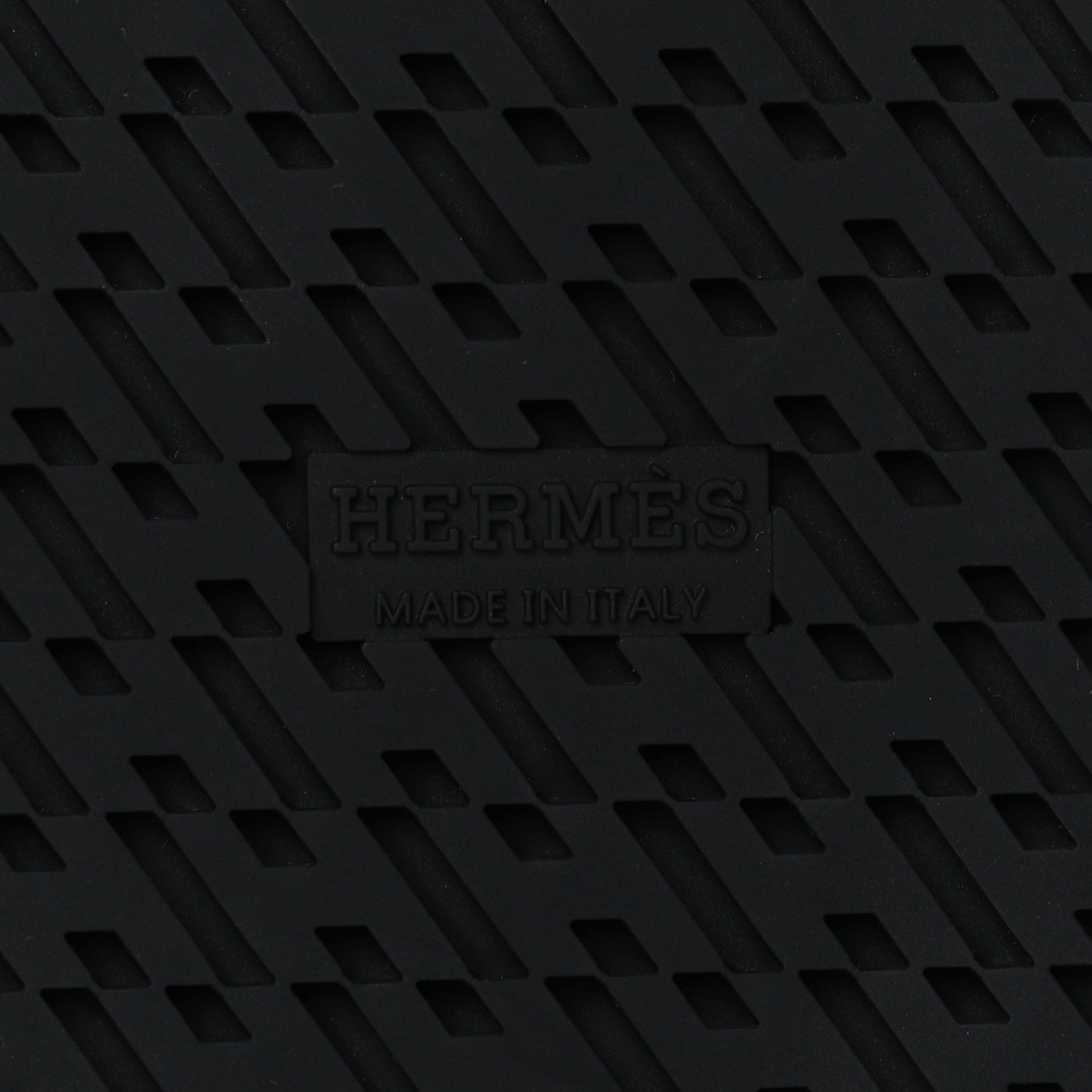Hermes Calfskin Womens Chypre Sandals 37 Black 6 of 9