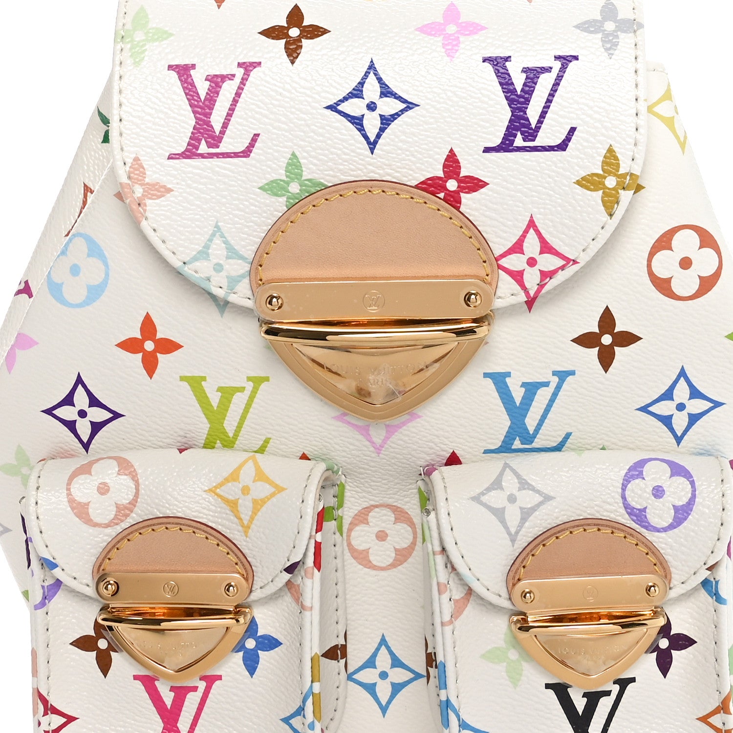 Louis Vuitton LV X TM Monogram Multicolor Venice Backpack White 7 of 9