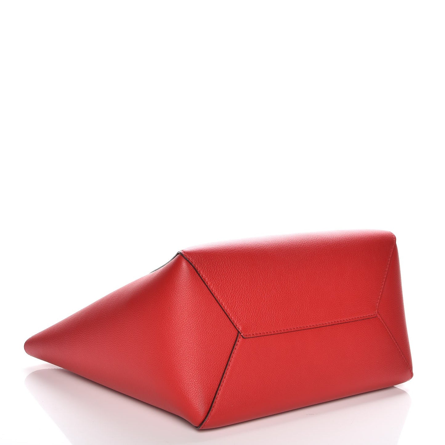 Calfskin Lockme Cabas Rubis