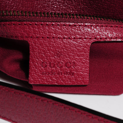 Gucci Monogram Horsebit Chain Flap Bag Fuchsia 6 of 7