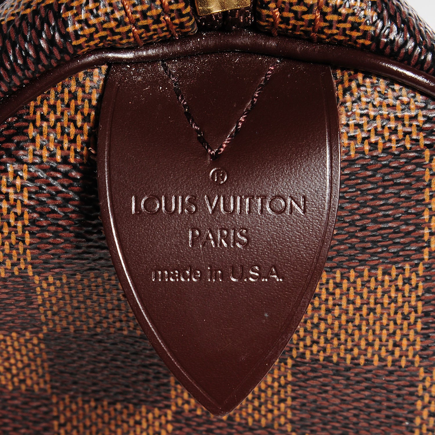 Louis Vuitton Damier Ebene Speedy 30 6 of 7