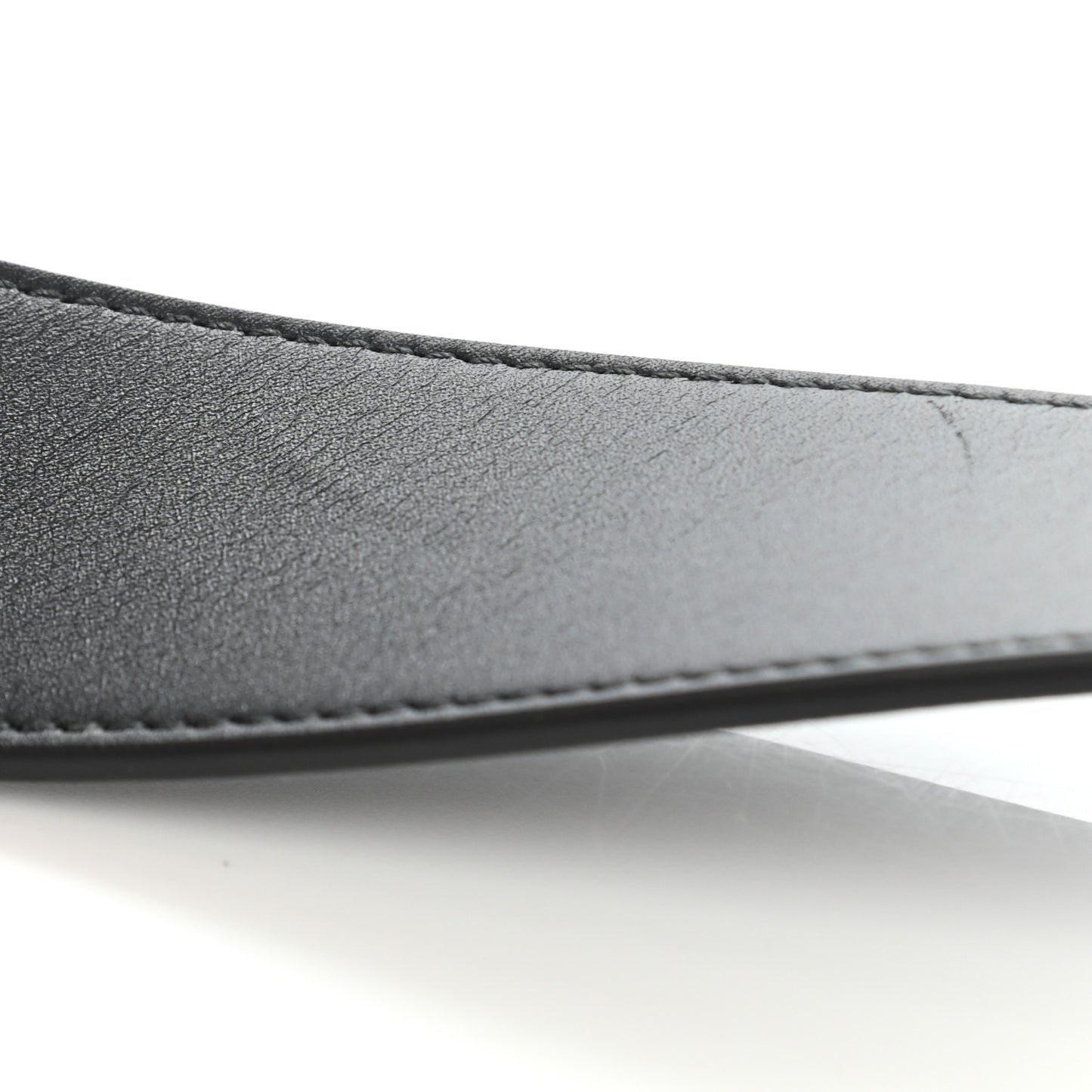 Moon Calfskin Double G 40mm Belt 105 42 Dark Cocoa