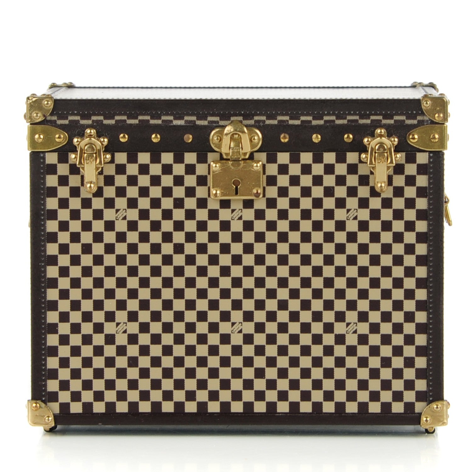 Louis Vuitton Damier 1895 Ladies Hat Trunk Mini Malle Chapeaux Jewelry Box 1 of 7
