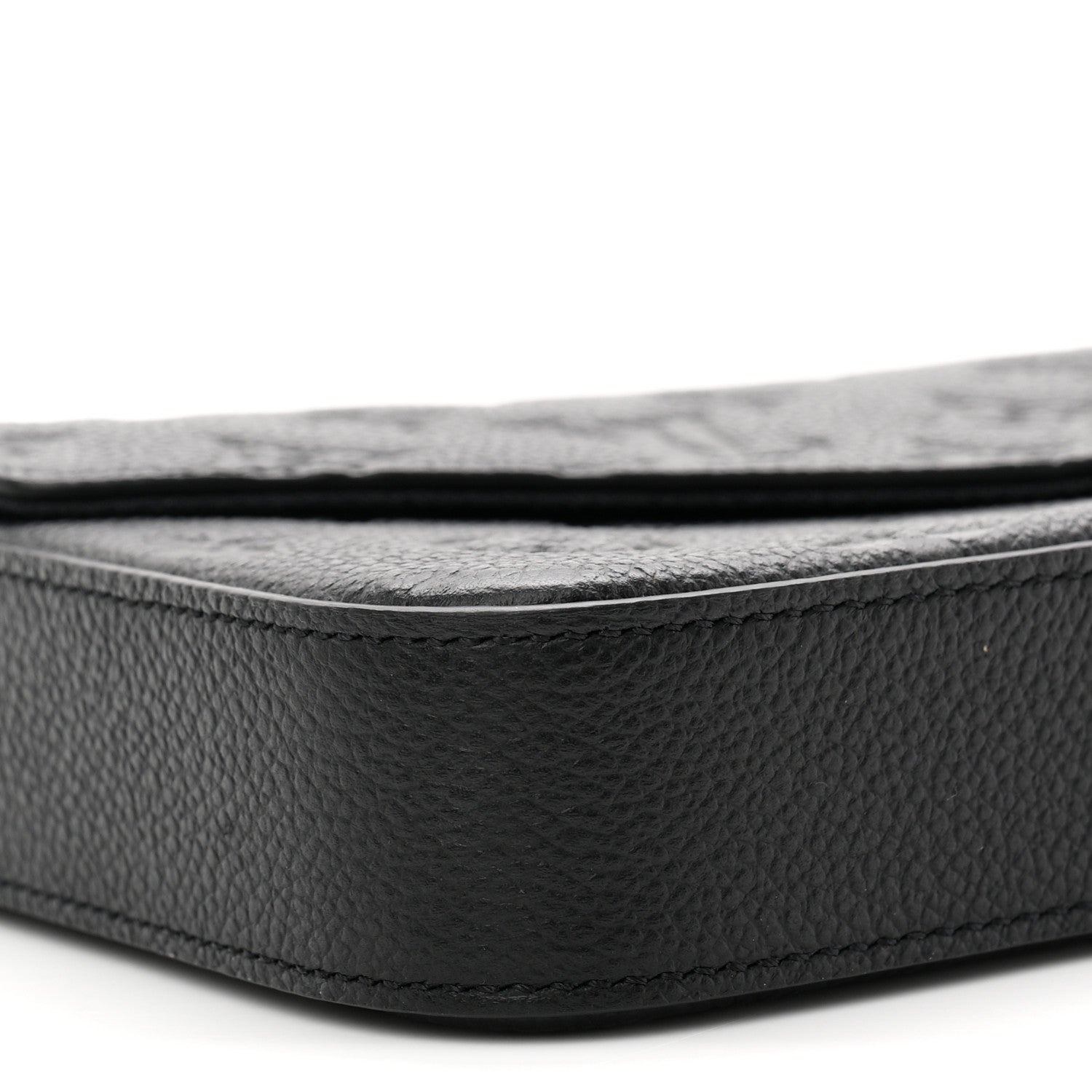 Louis Vuitton Empreinte Pochette Felicie Chain Wallet Black 9 of 11