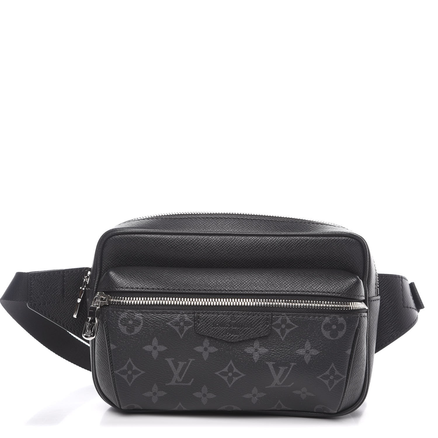 Louis Vuitton Taiga Monogram Outdoor Bumbag Black 1 of 10