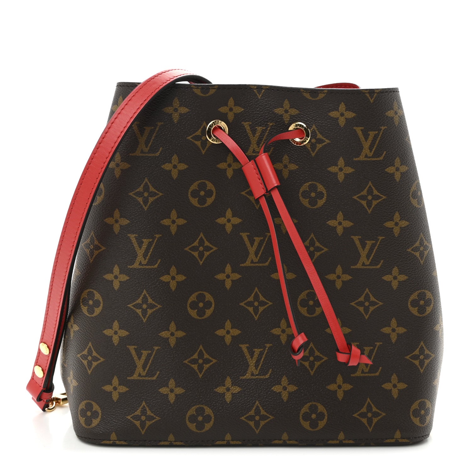 Louis Vuitton Monogram Neonoe MM Coquelicot 1 of 8