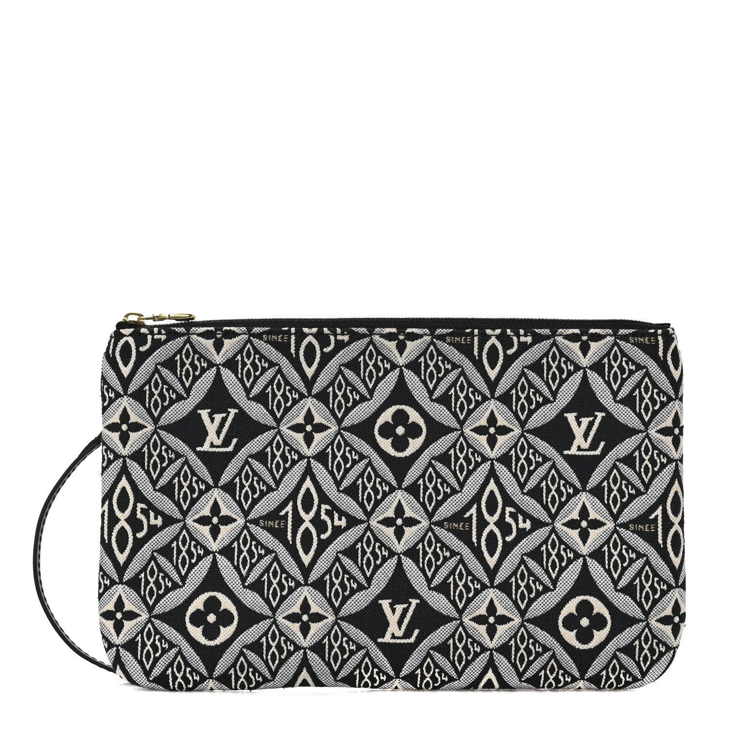 Louis Vuitton Jacquard Since 1854 Neverfull MM GM Pochette Grey 1 of 6