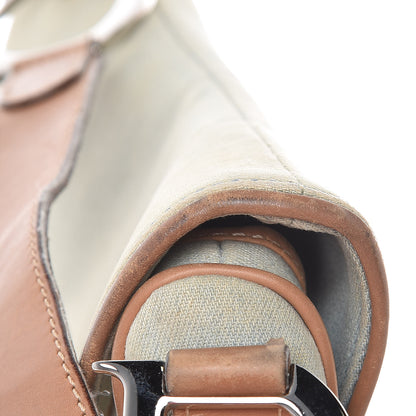 Christian Dior Denim Calfskin Double Saddle Bag Light Blue 10 of 11