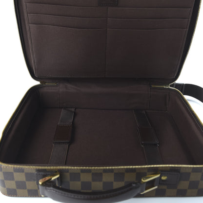 Louis Vuitton Damier Ebene Porte Ordinateur Sabana Computer Case 5 of 9