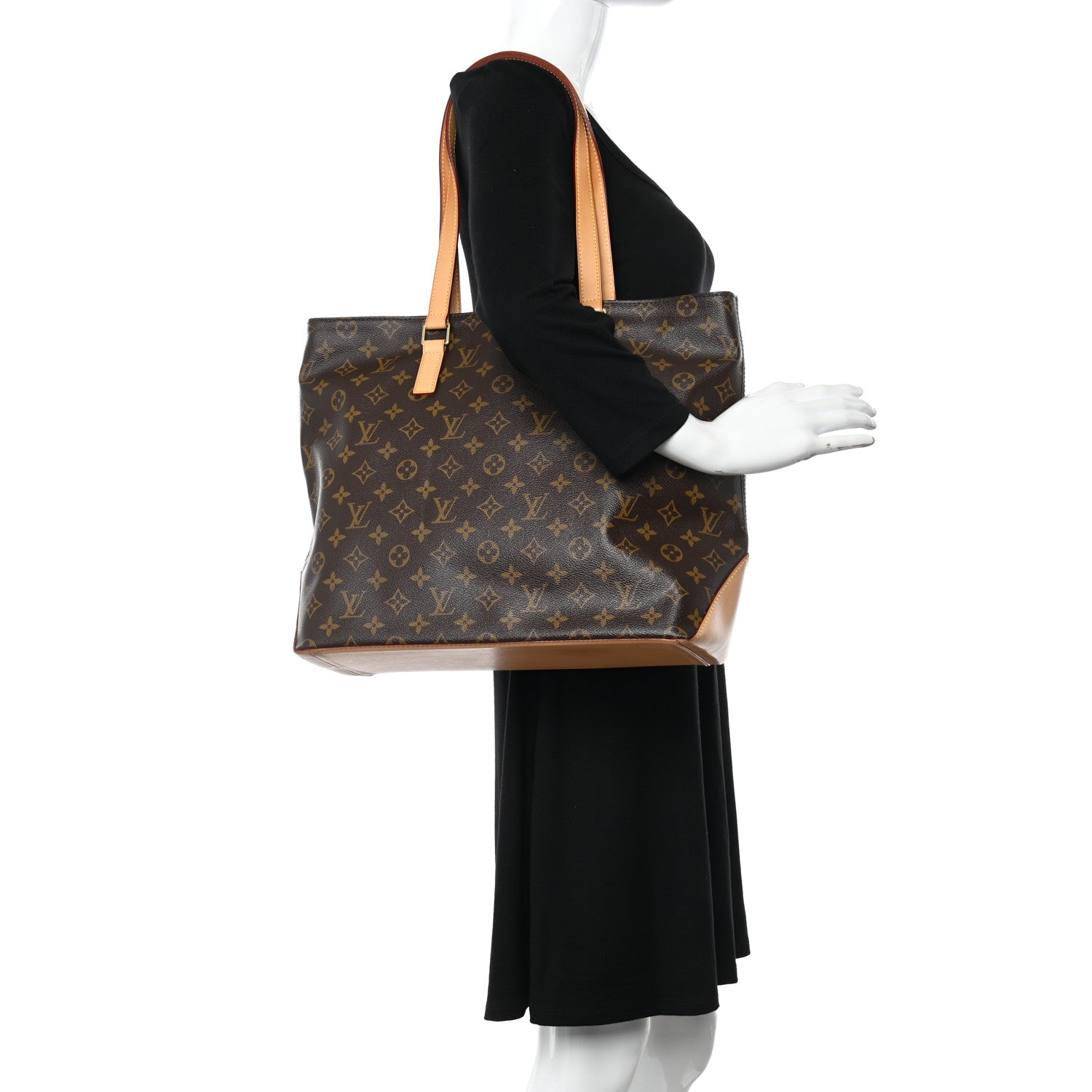 Louis Vuitton Monogram Cabas Mezzo 2 of 10