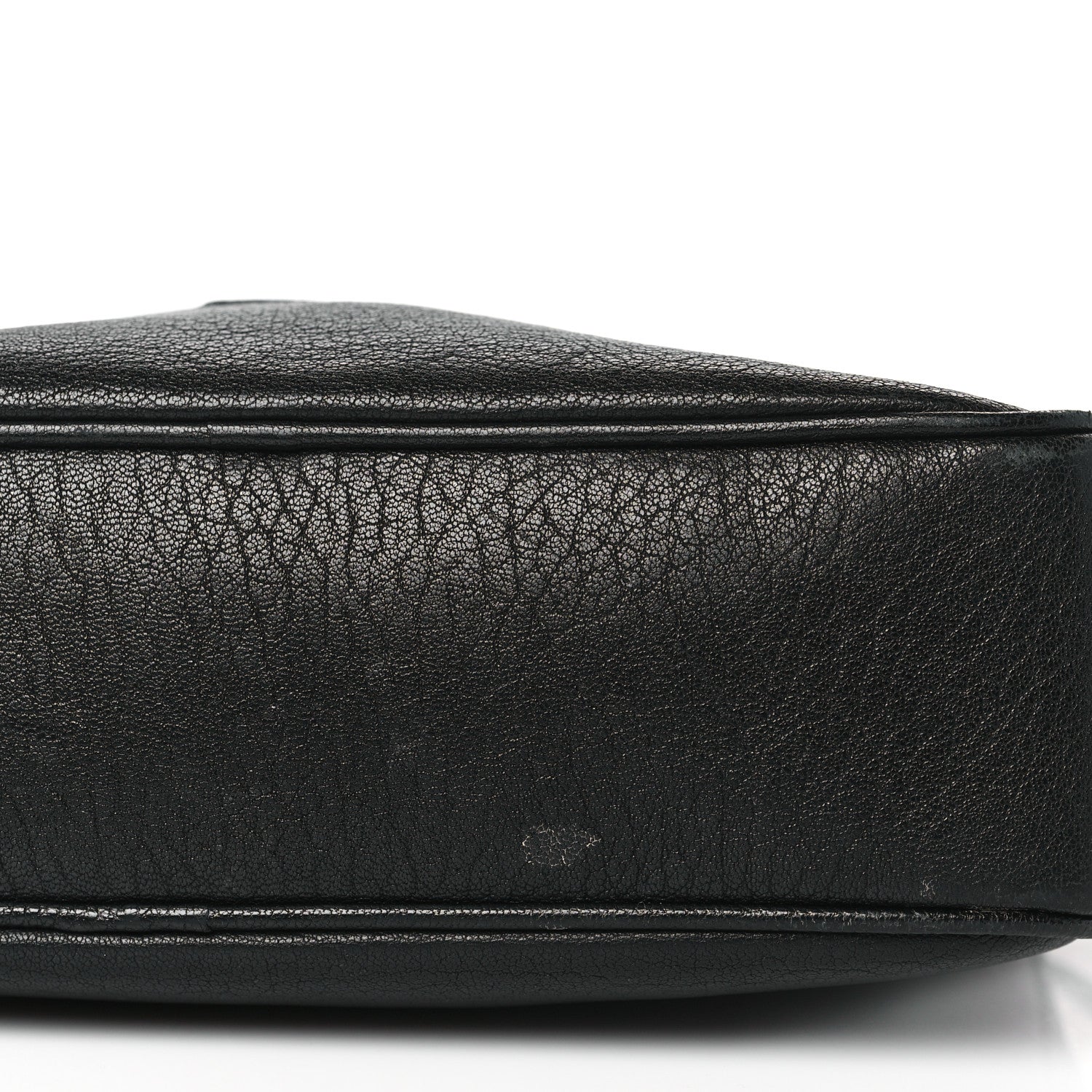 Saint Laurent Lambskin Monogram Embossed Small Lou Camera Bag Black 11 of 14