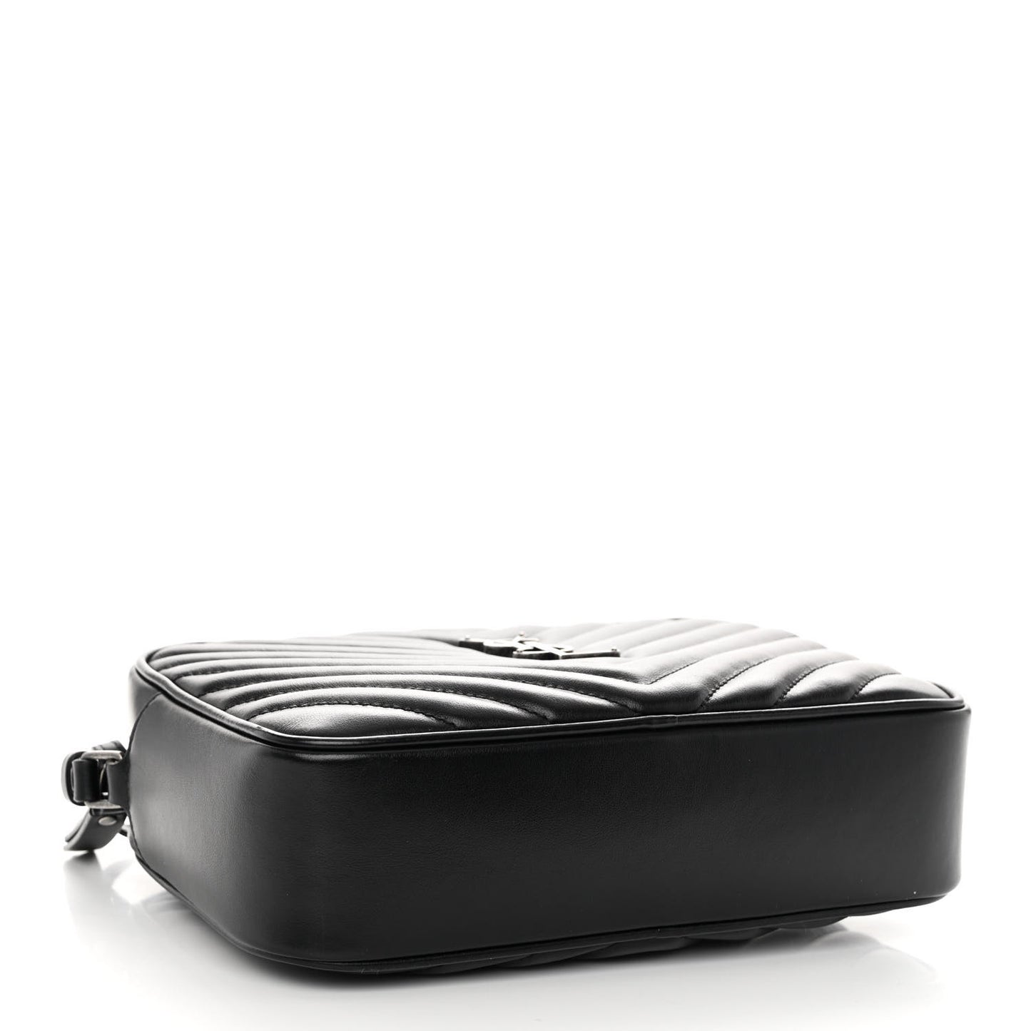Calfskin Matelasse Monogram Lou Camera Bag Black