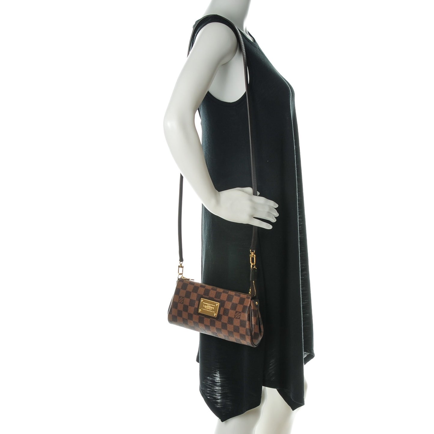 Damier Ebene Eva Clutch