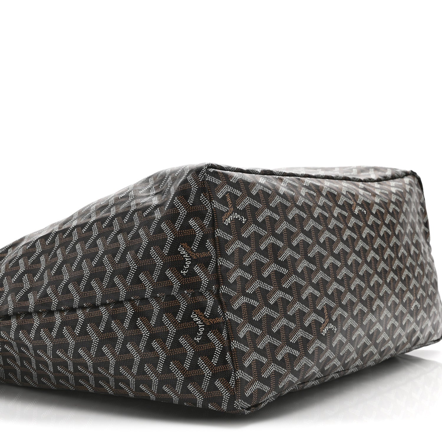 Goyard Goyardine Saint Louis GM Black Gold 10 of 11