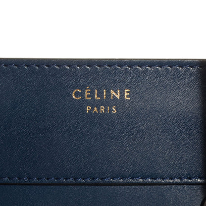 Celine Smooth Calfskin Mini Luggage Ocean Blue 8 of 9