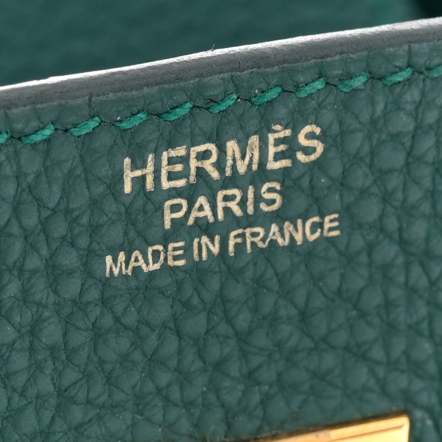Hermes Togo Birkin 30 Malachite 6 of 10
