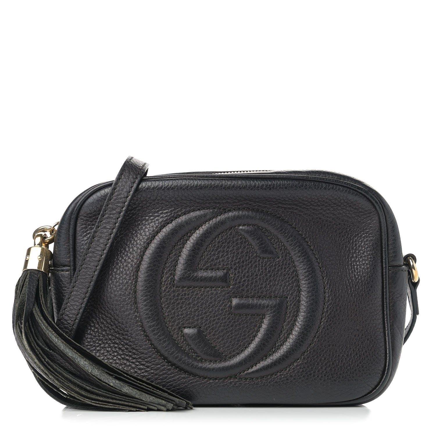 Gucci Pebbled Calfskin Small Soho Disco Bag Black 1 of 25