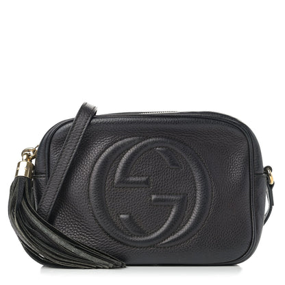 Gucci Pebbled Calfskin Small Soho Disco Bag Black 1 of 25