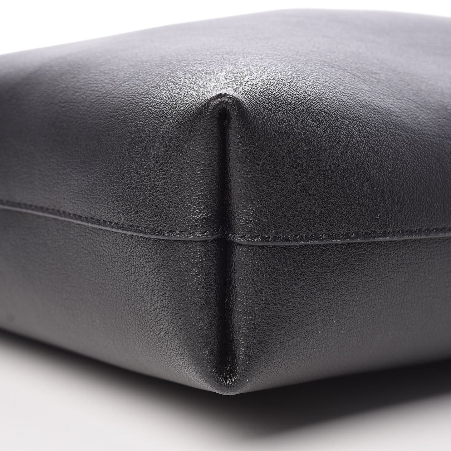 Calfskin Toy Shopping Tote Black