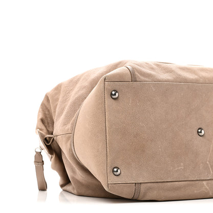 Chanel Washed Calfskin Tote Beige 9 of 10