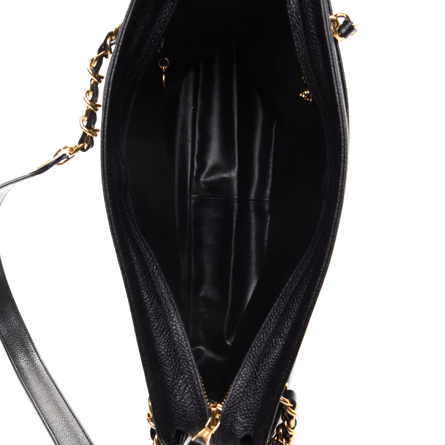 Chanel Caviar CC Shoulder Bag Black 4 of 14