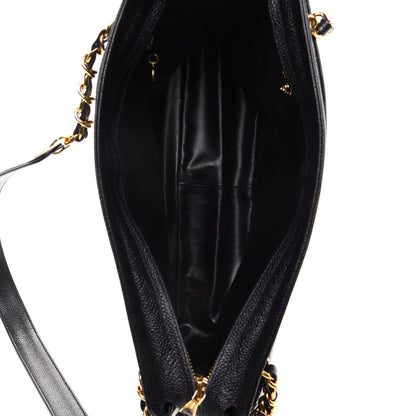 Chanel Caviar CC Shoulder Bag Black 4 of 14