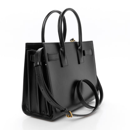 Saint Laurent Calfskin Baby Sac De Jour Black 3 of 10