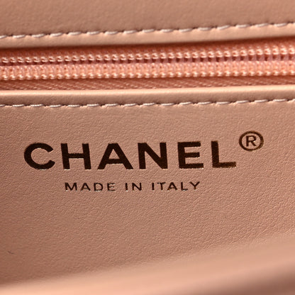 Chanel Shiny Caviar Preppy Coco Small Flap Light Pink 6 of 11