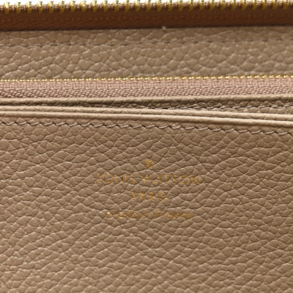 Louis Vuitton Empreinte Monogram Giant Zippy Wallet Tourterelle Creme 6 of 7