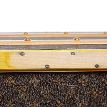 Louis Vuitton Monogram Malle Courrier Lozine Trunk 110 27 of 76