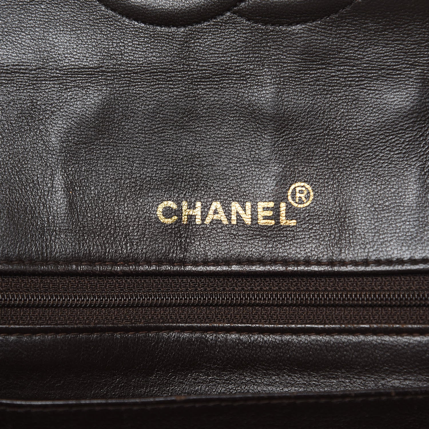 Chanel Lambskin Vertical Quilt Medium Flap Brown 6 of 22