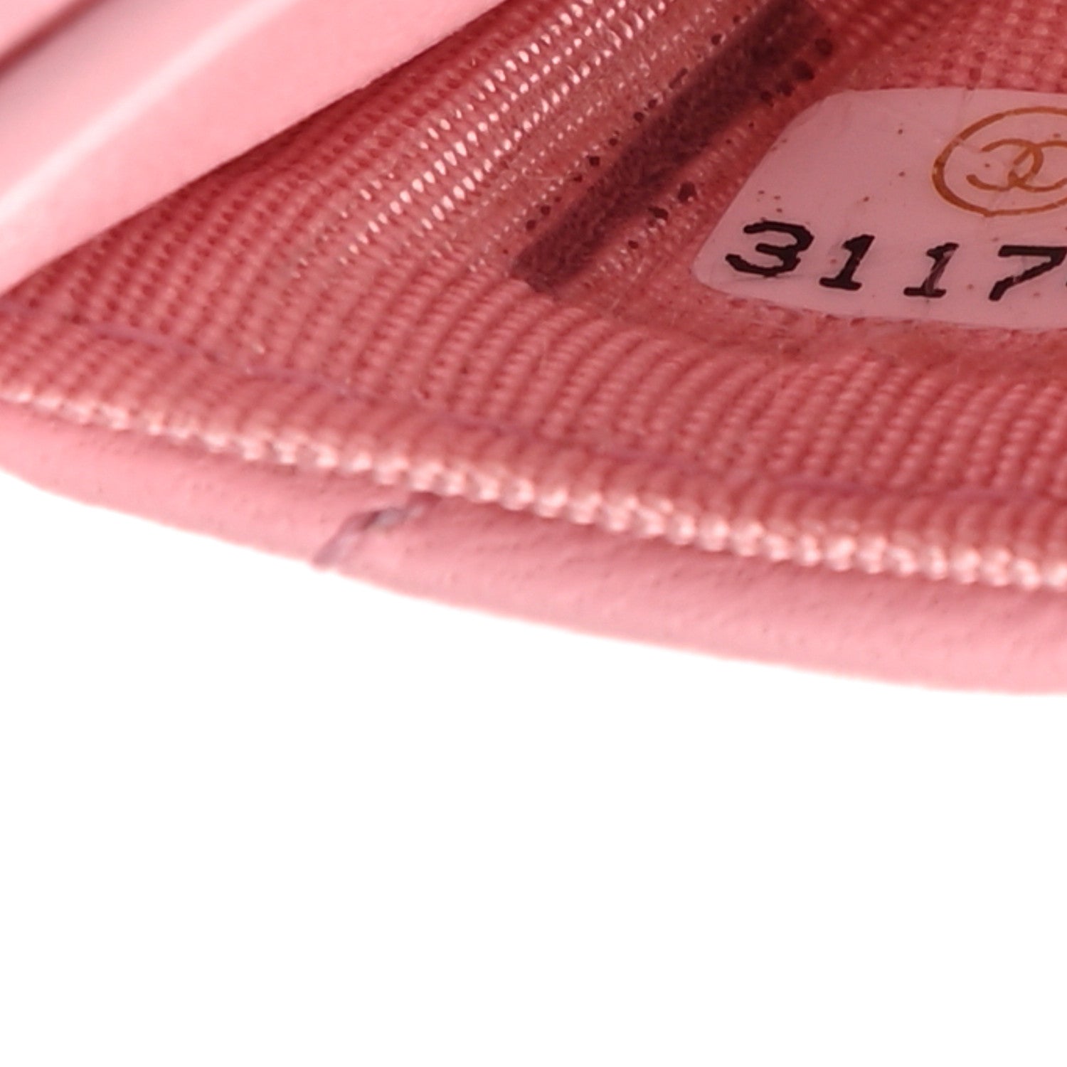 Chanel Lambskin Quilted Chanel Card Holder On Chain Pink 7 of 9