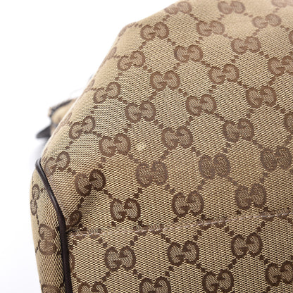 Gucci Monogram Large Sukey Tote Dark Brown 11 of 22