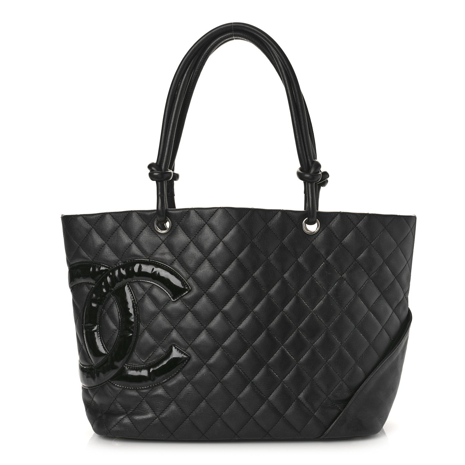 Chanel Calfskin Quilted Large Cambon Tote Black 1 of 11