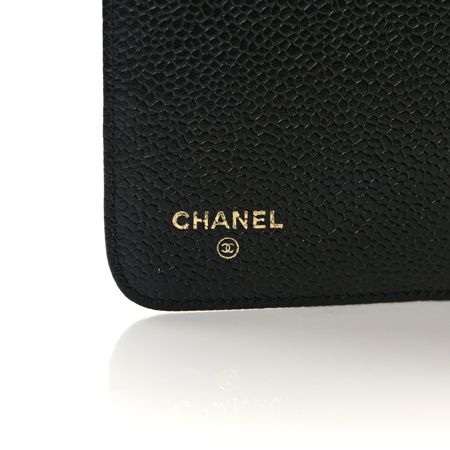Chanel Caviar CC Medium Ring Agenda Planner Black 6 of 6