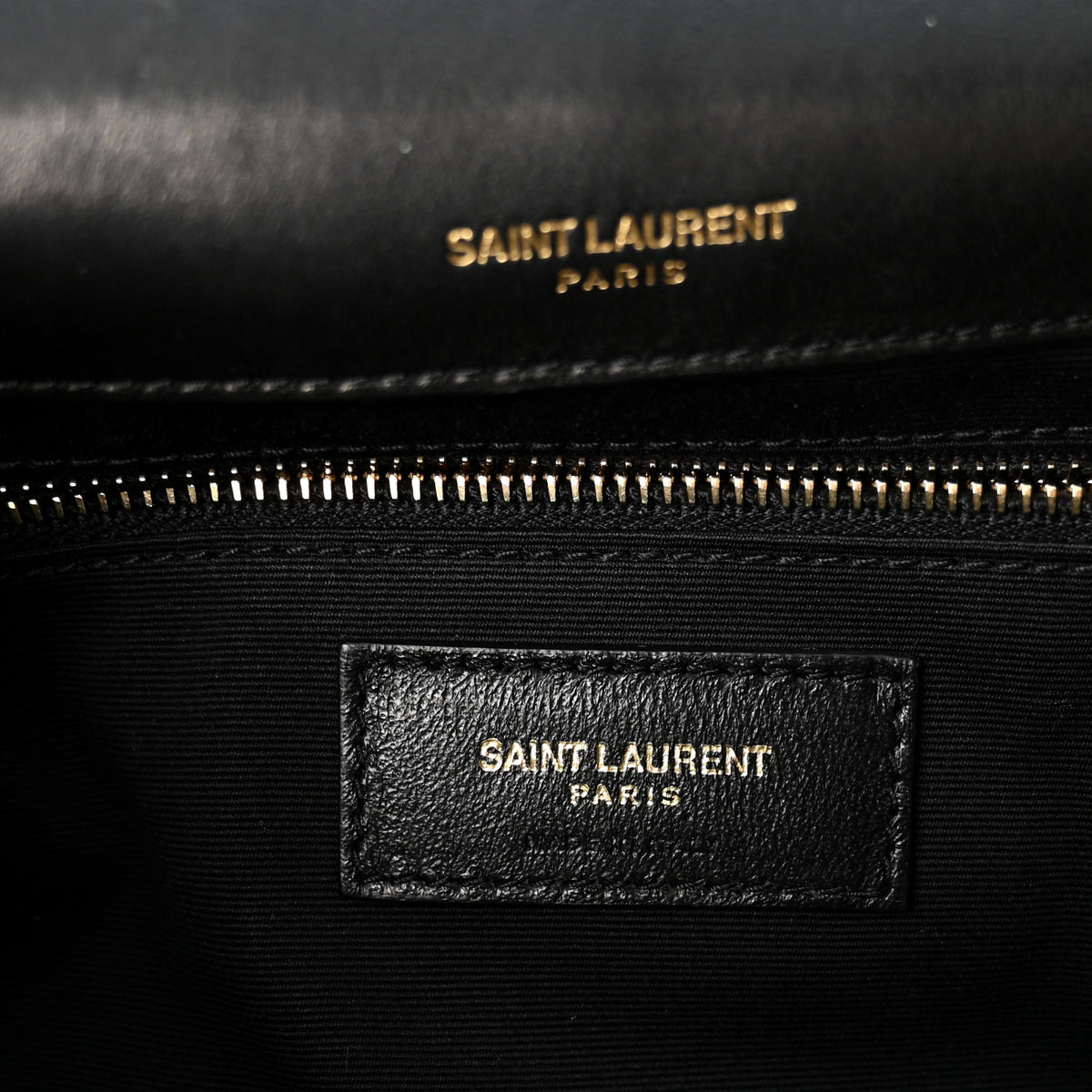 Lambskin Patchwork Monogram Medium Jamie Black