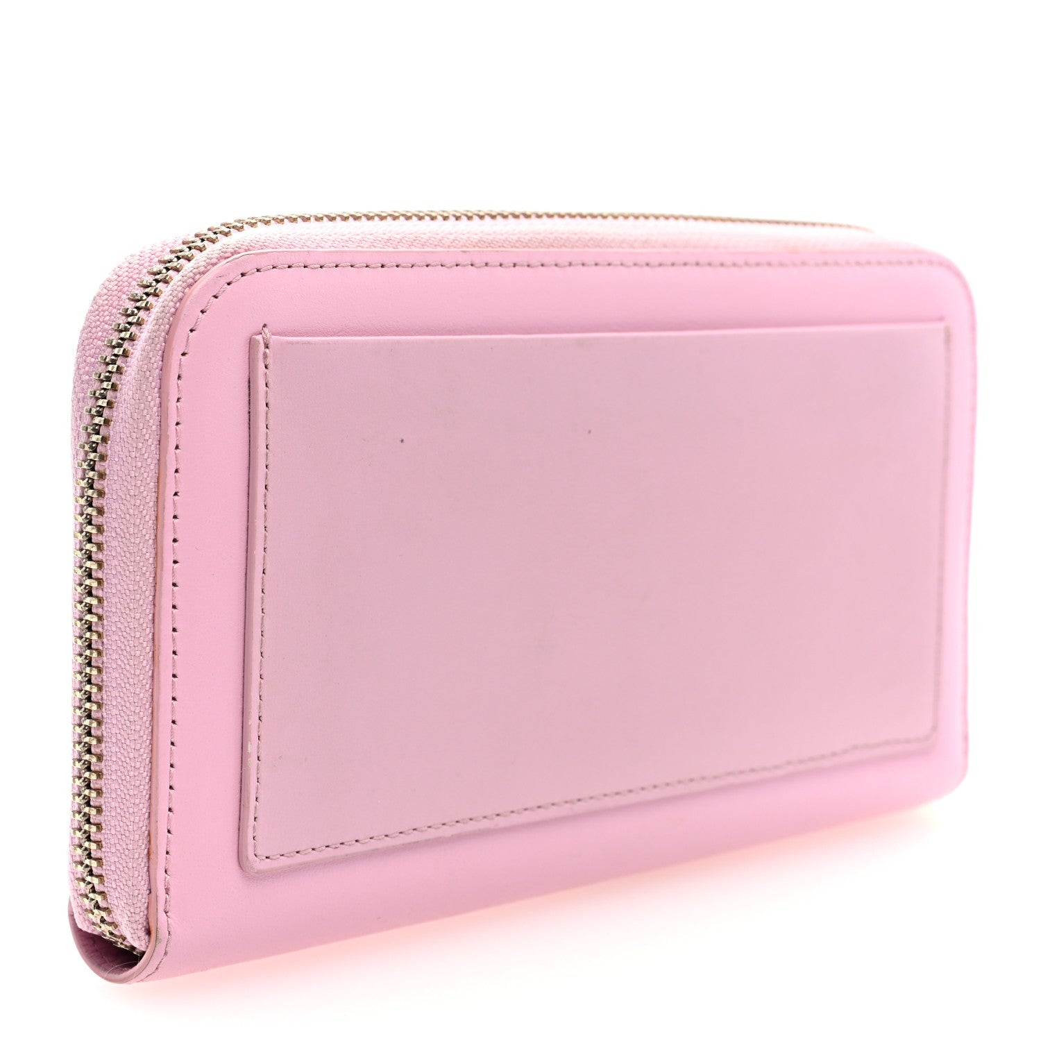 Versace Vitello Palazzo Medusa Zip Around Wallet Pink 3 of 8