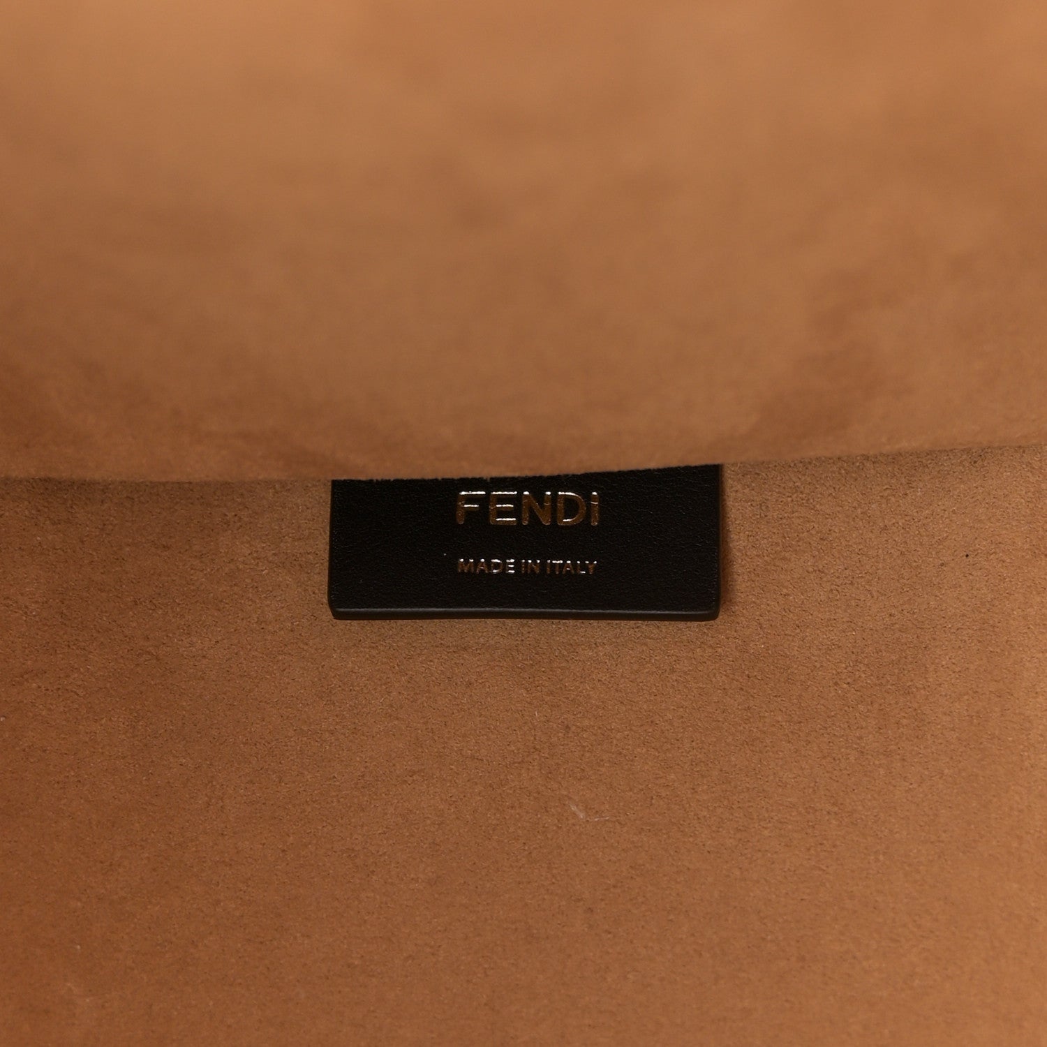 Fendi Woven Fabric Calfskin FF Medium Fendi Sunshine Shopper Tote Natural White Dark Honey 7 of 11