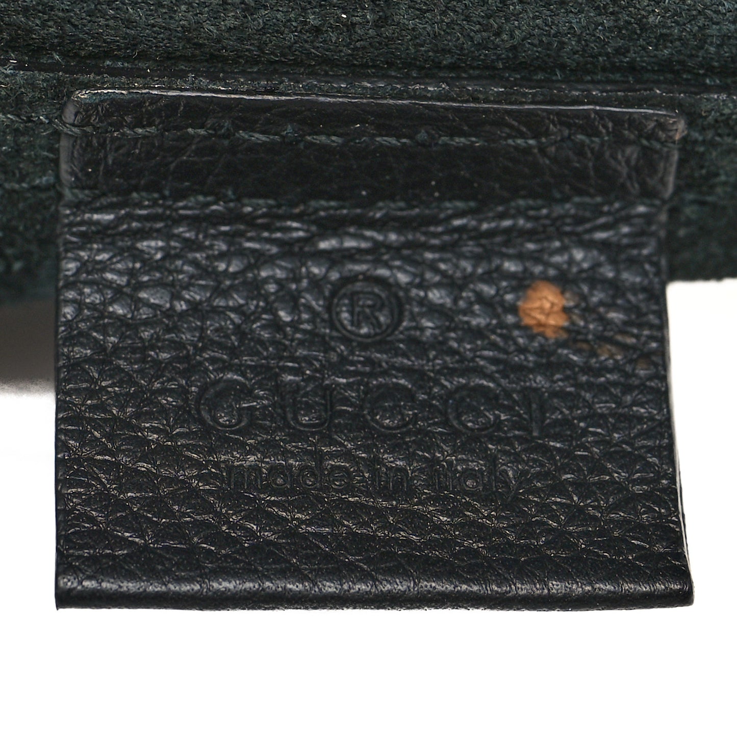 Pebbled Calfskin Large Logo Portfolio Clutch Black