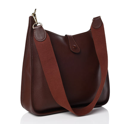 Hermes Evergrain Evelyne GM Havane 3 of 12