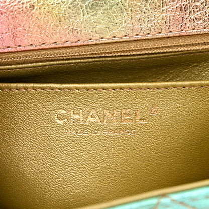 Chanel Metallic Goatskin Quilted Mini 2.55 Reissue Flap Multicolor 6 of 10