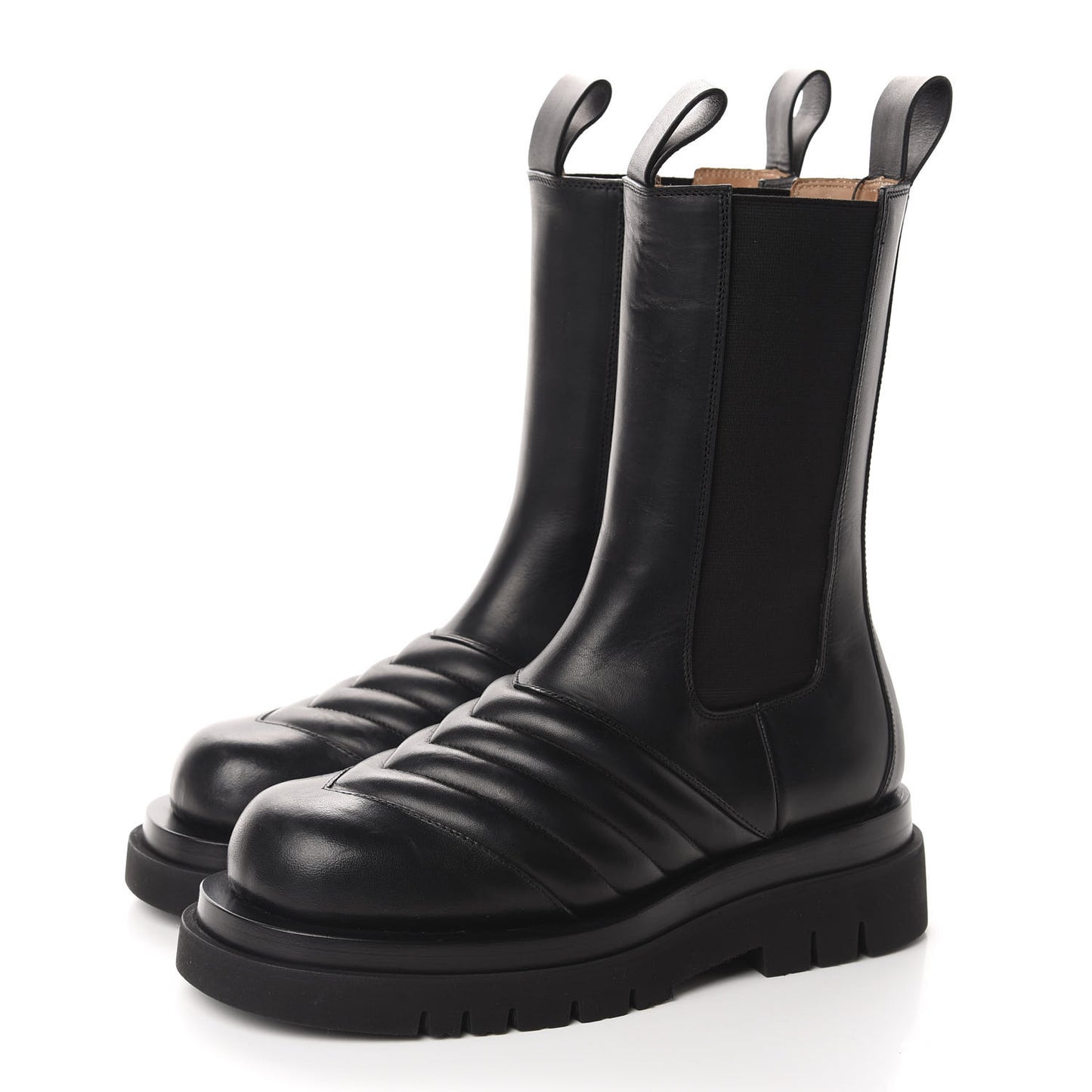 Calfskin Chelsea Boots 39 Black