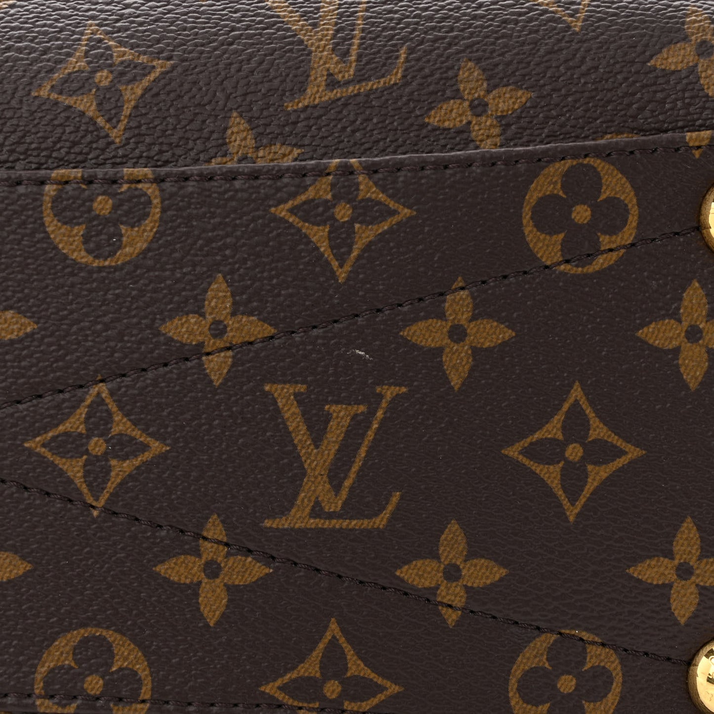 Monogram V Tote MM Black