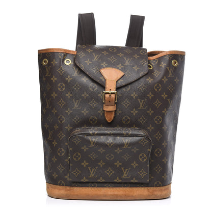 Louis Vuitton Monogram Montsouris GM Backpack 1 of 11