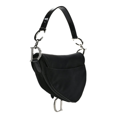 Christian Dior Nylon Saddle Bag Black 3 of 9